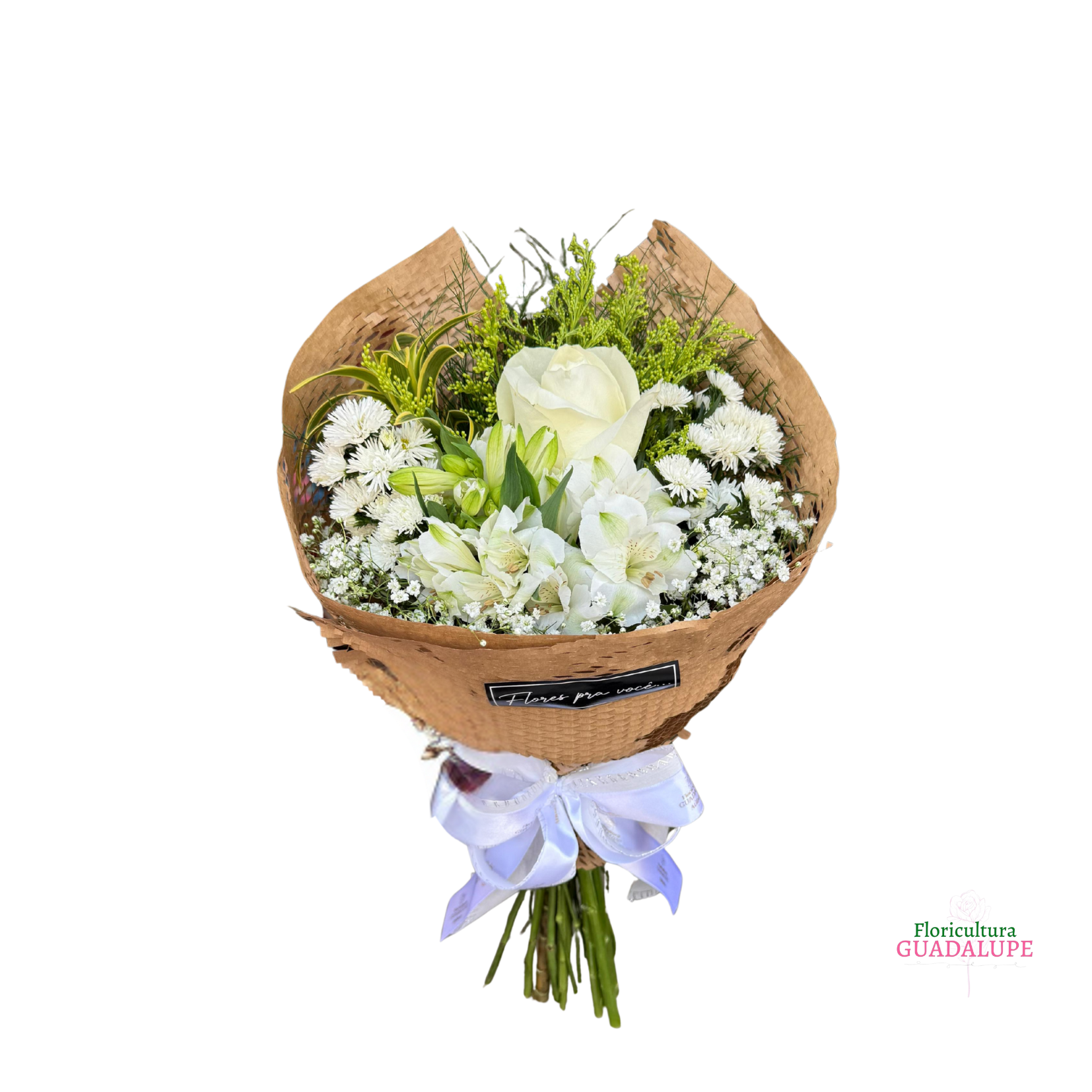 Mini Buqu� - Rosa Unit�ria White Edt