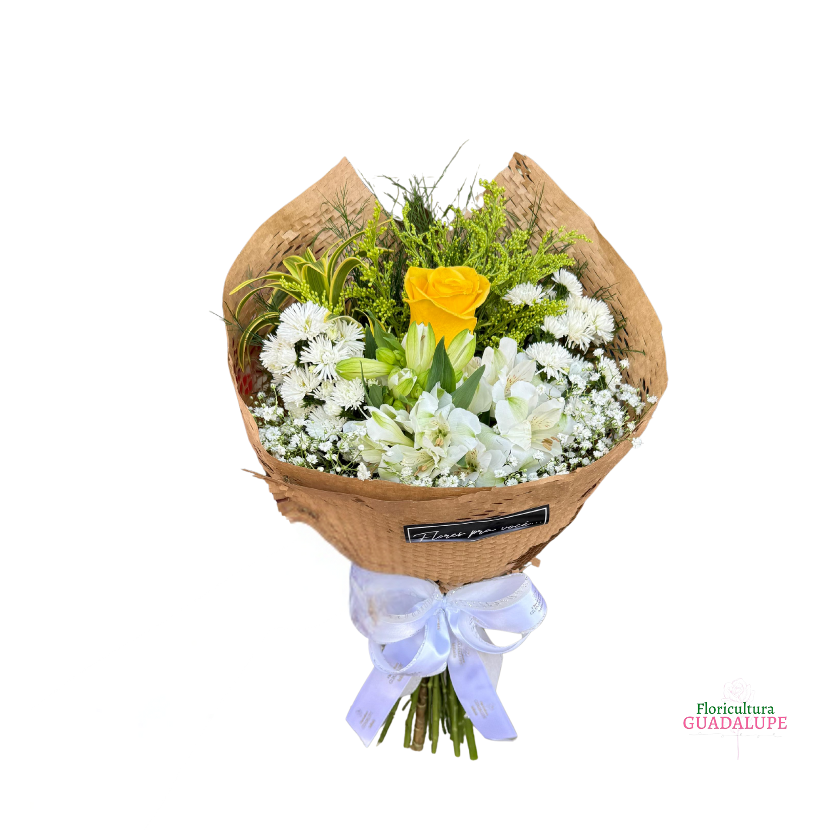 Mini Buqu� - Rosa Unit�ria Yellow Edt