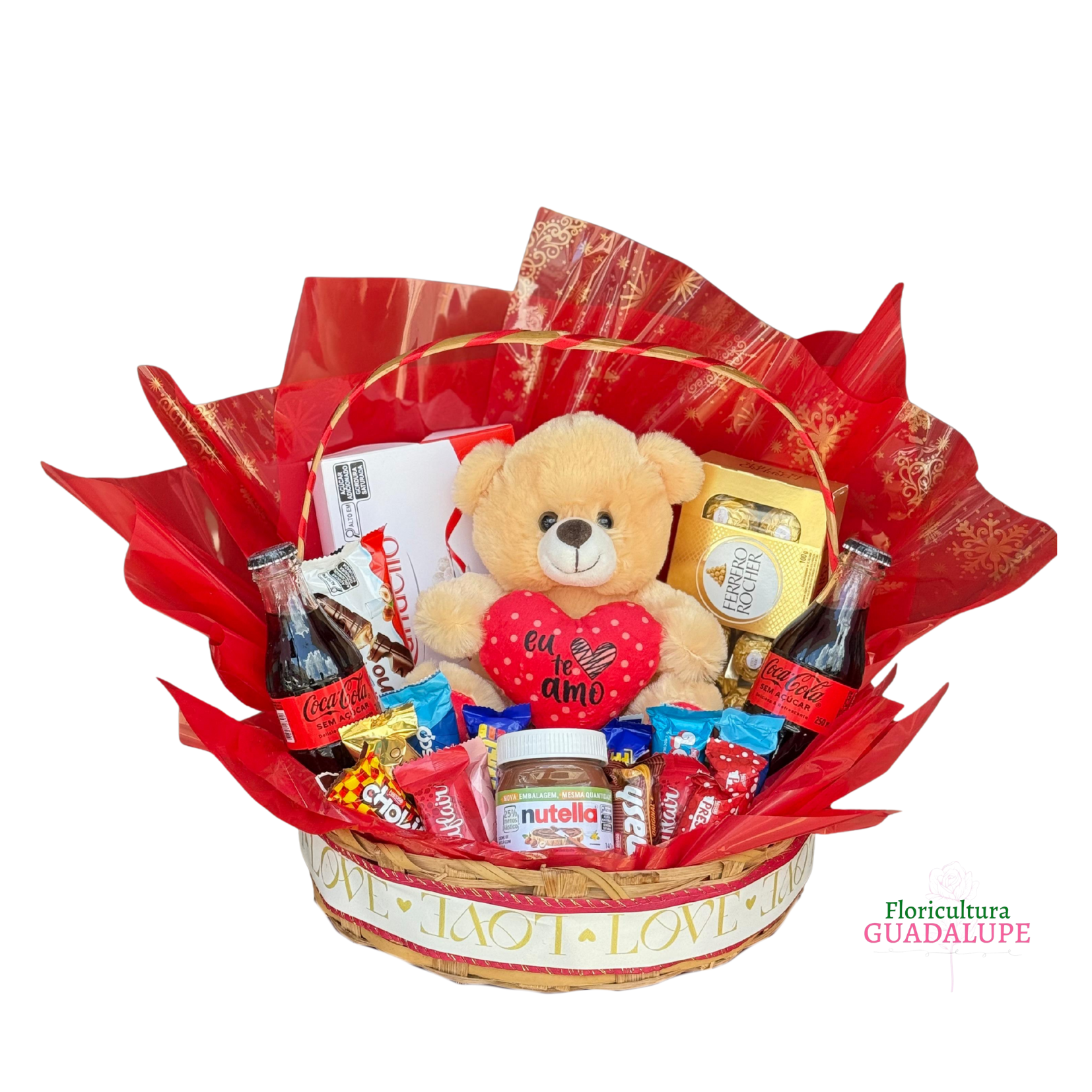 Cesta de Chocolate - With Love