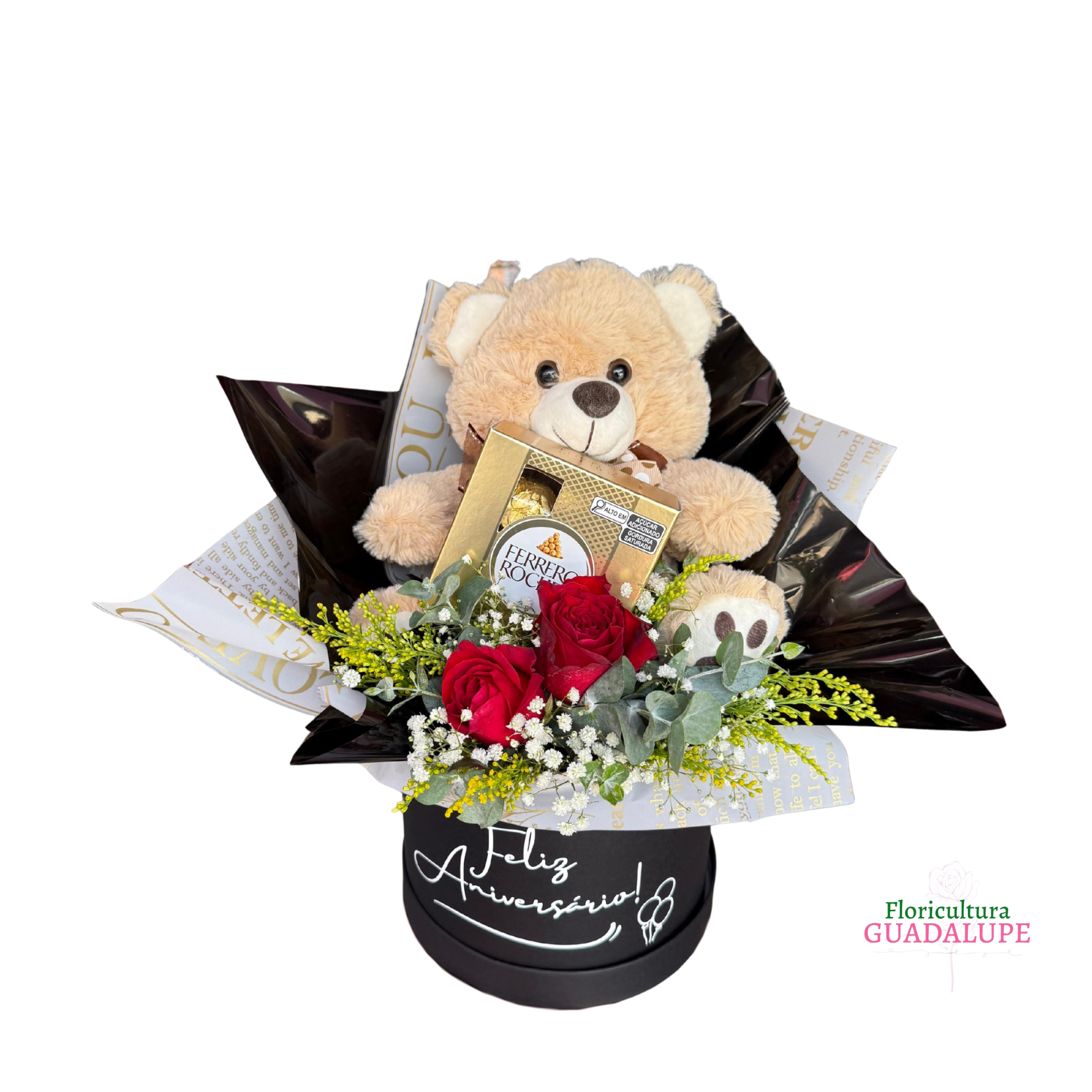 Mini Box Luxo - Feliz Anivers�rio