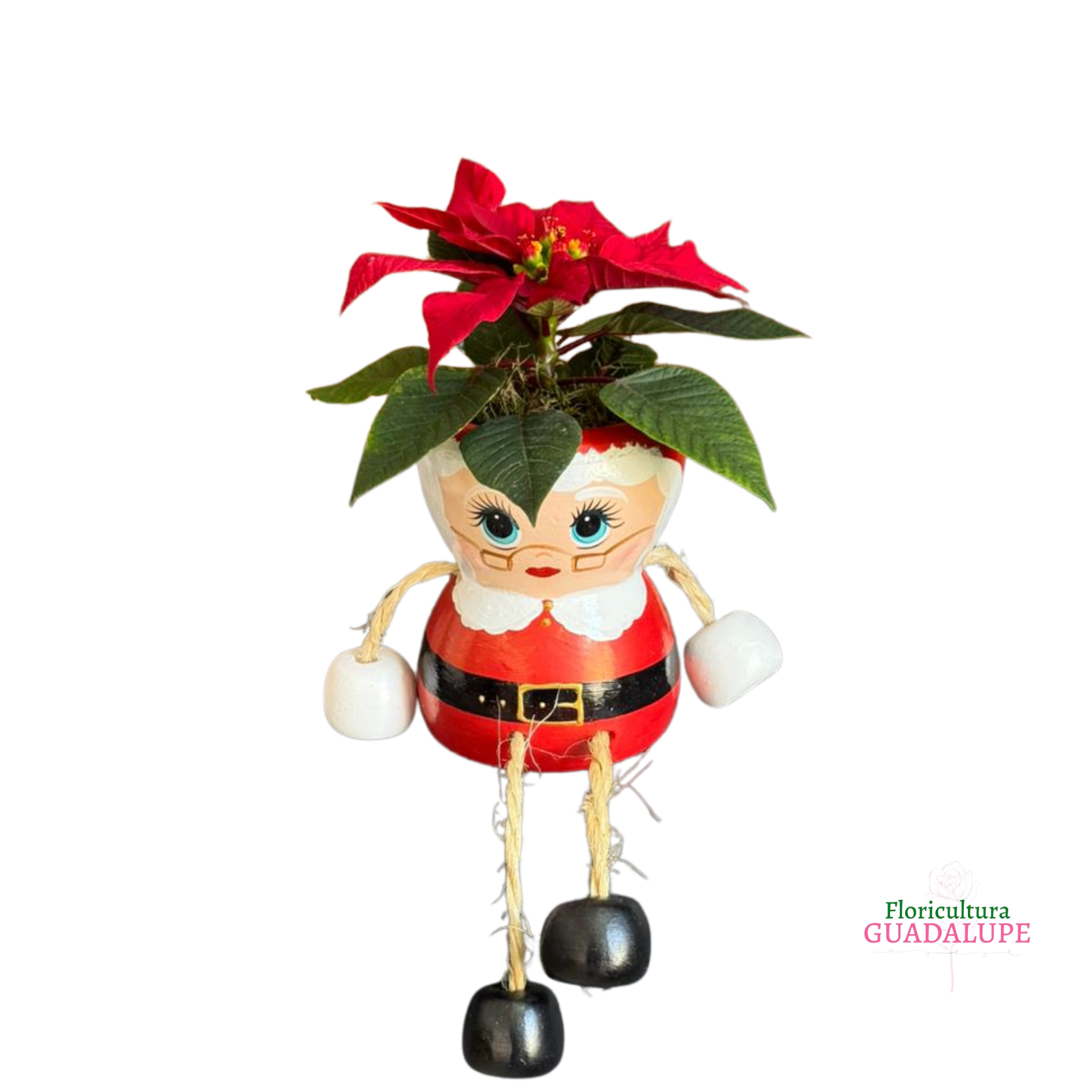 Porta Flores Mam�e Noel