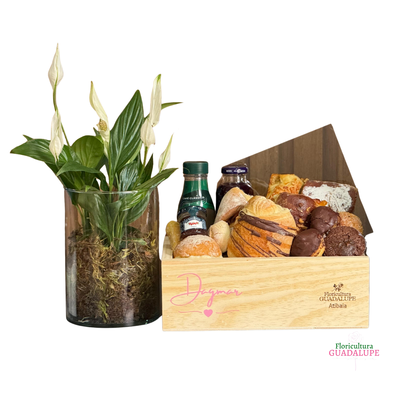 Kit Caf� da Manh� com Terr�rio de L�rio da Paz