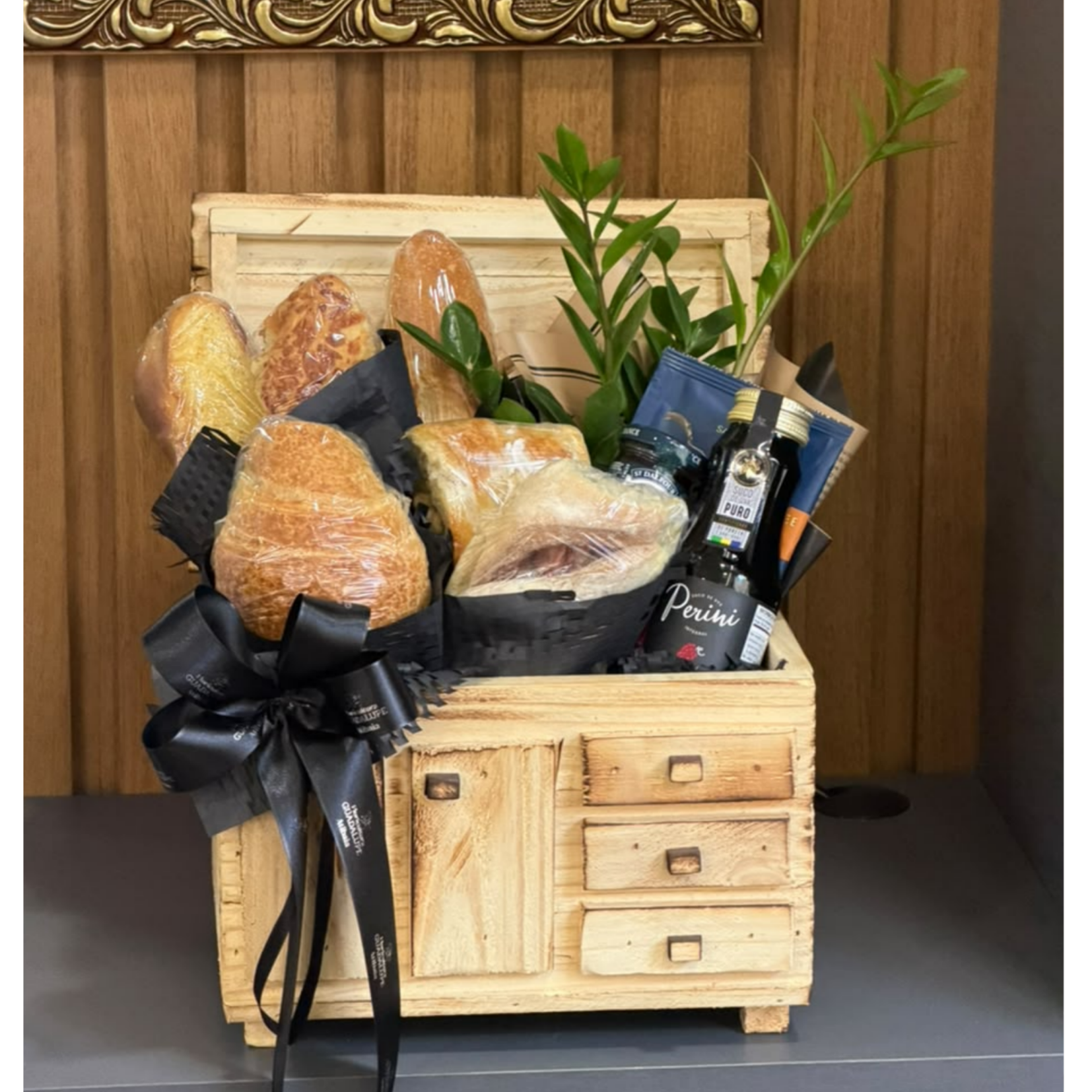 Box Luxo Caf� da Manh� - R�stico