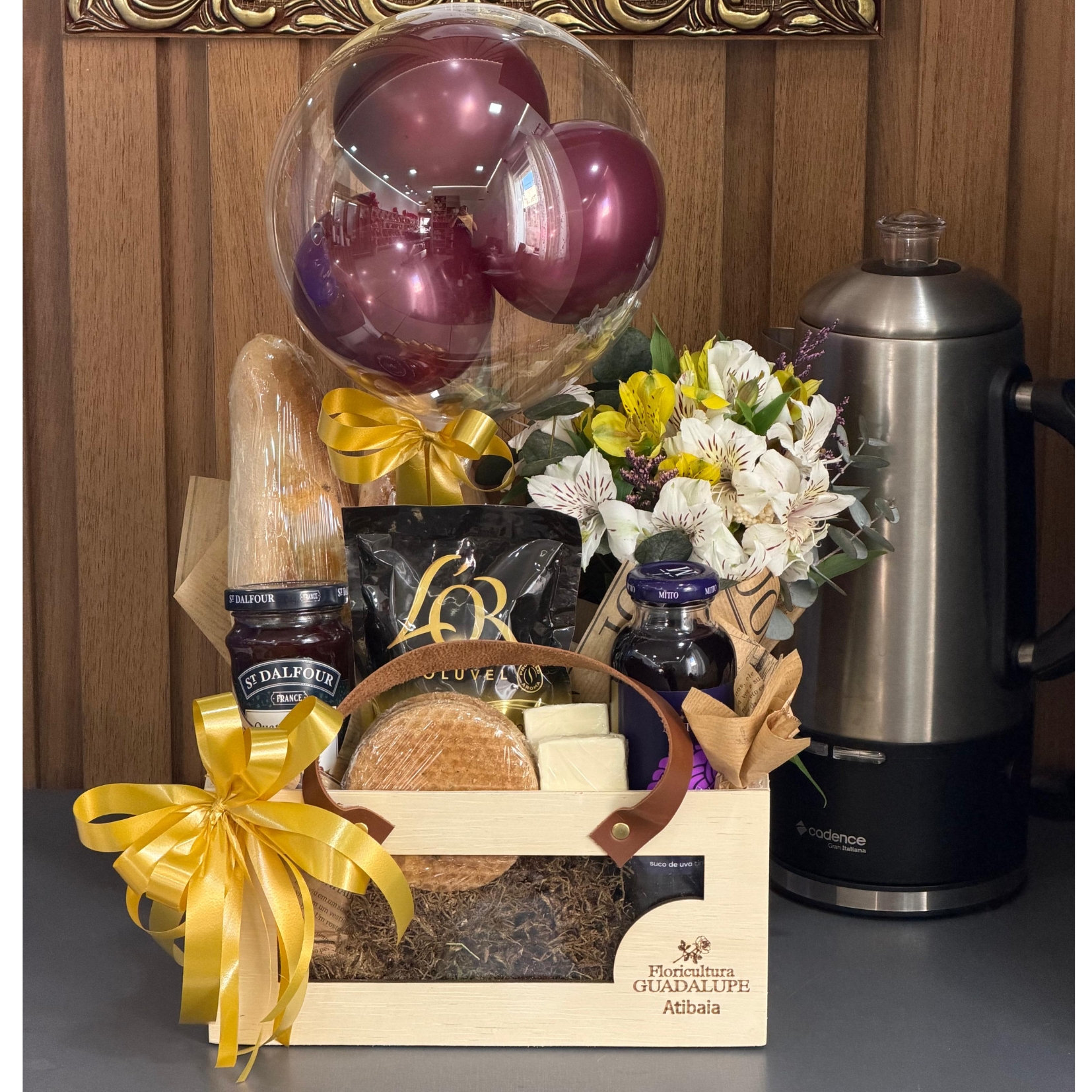 Box Caf� Ros� - Elegance