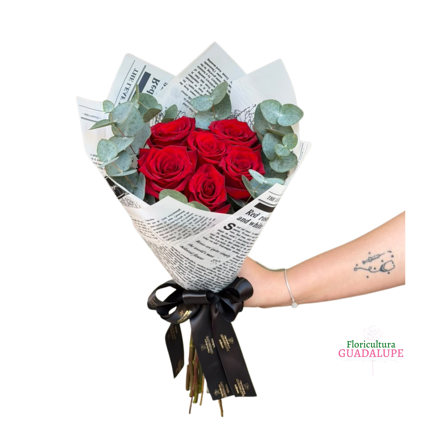 Combo de 6 Rosas Colombianas - Importadas