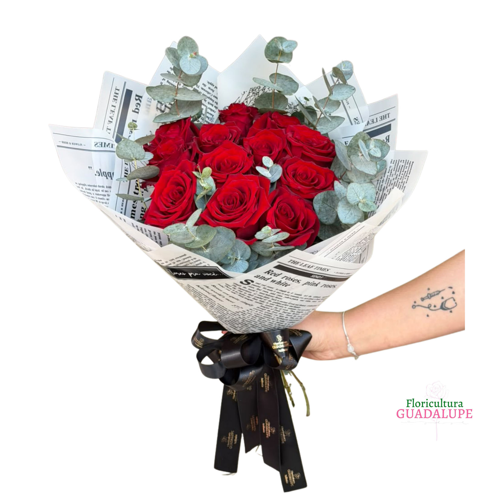 Combo de 12 Rosas Colombianas - Importada