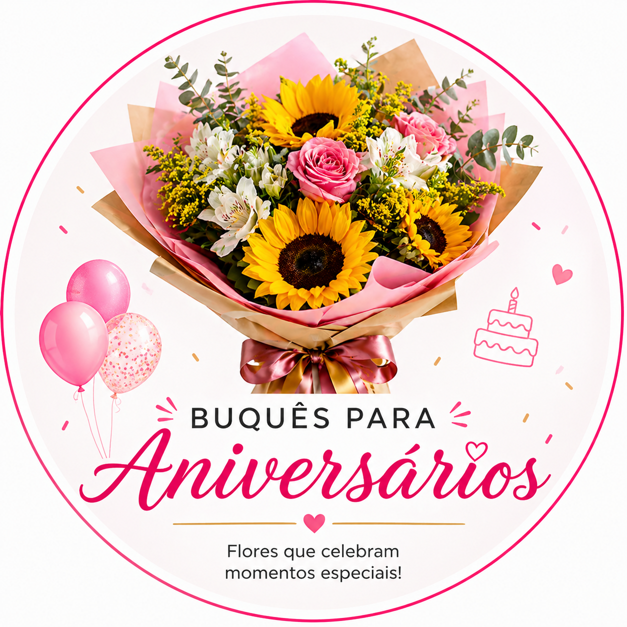 Buqu�s para Anivers�rio